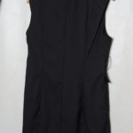 PRETTY LITTLE THING/ lady's formal top, with 2 front pockets, buttons & belt, size 14