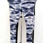 Souluxe /strip black & cream, no pocket, size 13