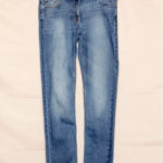 Next / lady's cotton elastic jeans, size UK 10