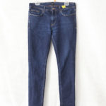 River Island / plain blue stretching jeans, size 32/32