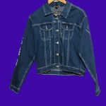 Ottos / lady,s blue jeans jacket, size 12
