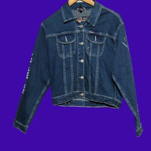 Ottos / lady,s blue jeans jacket, size 12