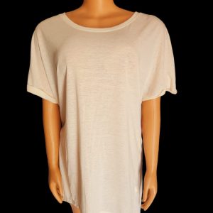 Atmosphere / Lady's plain milk long short gown, size UK 12