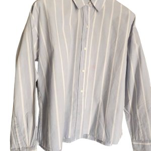 Gap / Men's plain ash with white stripes lines, size L